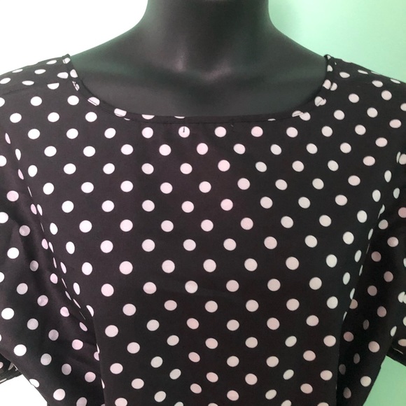 Polka Dot Blouse - Picture 4 of 5